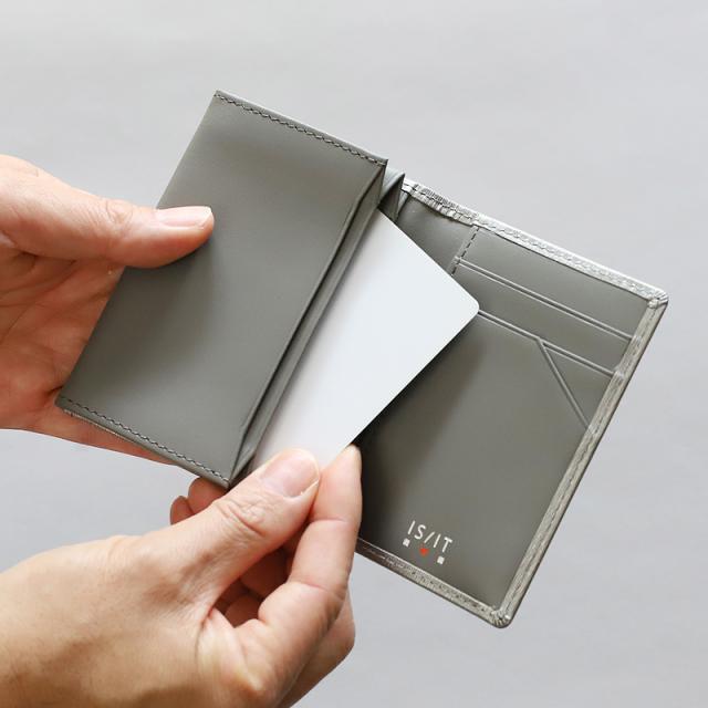 商品レビューで+5%】イズイット カードケース メンズ 本革 ブランド IS