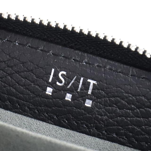 【商品レビューで+5%】イズイット 財布 二つ折り  メンズ ブランド 本革 IS/IT アコーディオン小物 998602 二つ折り財布 ラウンドファスナー 札入れ ミニウォレット ミニ財布 軽量 シンプル 牛革  革 レザー オシャレ 人気 さいふ サイフ ウォレット 革小物 正規品_6