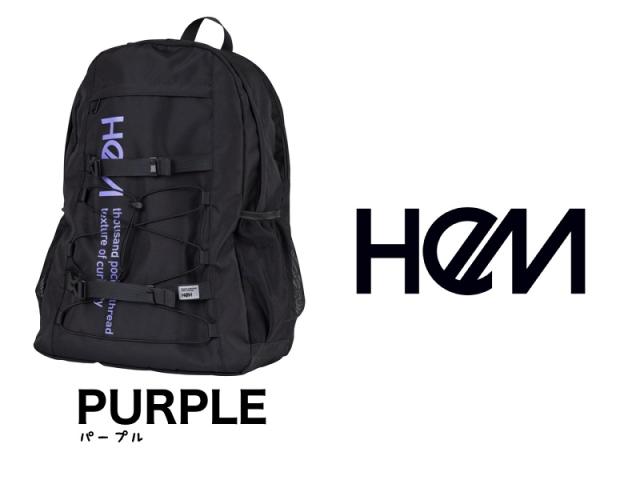 【商品レビュー記入で+5%】ヘム リュック レディース メンズ HeM リュックサック デイパック バックパック ハイク 通学バッグ 通学 学校 スクールリュック 2層式 40L B4 撥水 大容量 PC 男女兼用 学生 中学生 高校生 大学生 大人 通勤 普段使い スポーツ 部活 ブランド 39-722_16
