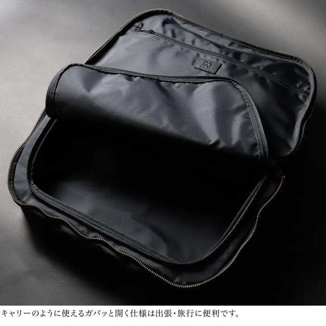 【商品レビューで+5%】ボストンバッグ メンズ レディース Hakutai ハクタイ 男性 通勤 通学 軽量 高級 25L 斜め掛け 肩掛け 手持ち ジーエフシリーズ ショルダーバッグ 2WAY 1泊 2泊 2層式 ブランド 高品質 高級 日本製 タフ 鎧布 ミリタリー 出張 旅行 正規品 100-GF-04_2