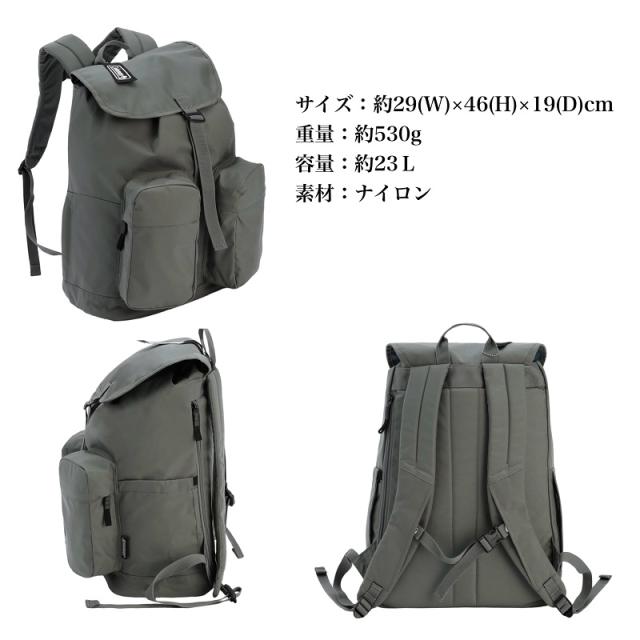 【商品レビューで＋5％】コールマン リュック メンズ Coleman リュックサック フラップリュック 被せリュック レディース 23L 長旅 ユニウォーカー23トップローディング B4 軽量 アウトドア トレッキング 登山 ハイキング 旅行 トラベル ブランド PC 通学 通勤 UNIWK23TOP_7