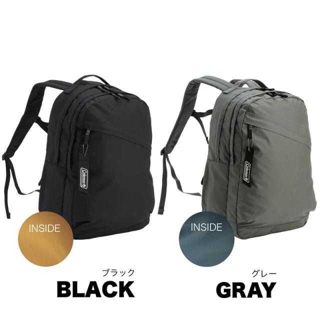 【商品レビューで＋5％】コールマン リュック メンズ Coleman リュックサック バックパック デイパック レディース 25L 大容量 UNIWALKER25 ユニウォーカー25 B4 2層 軽量 アウトドア トレッキング レジャー 登山 ハイキング 旅行 トラベル ブランド PC 通学 通勤 UNIWK25_17