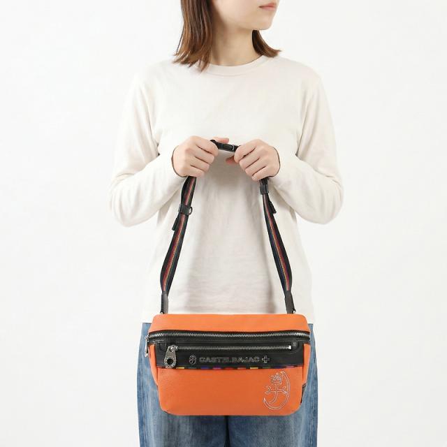 【商品レビューで+5%】カステルバジャック バッグ ボディバッグ メンズ ブランド ゴルフ CASTELBAJAC JUNE ジューン 028971 ワンショルダーバッグ 斜め掛けバッグ A5 軽量 合皮 PU PVC 鞄 かばん レディース 男女兼用 カジュアル オシャレ 普段使い 旅行 人気 正規品_15