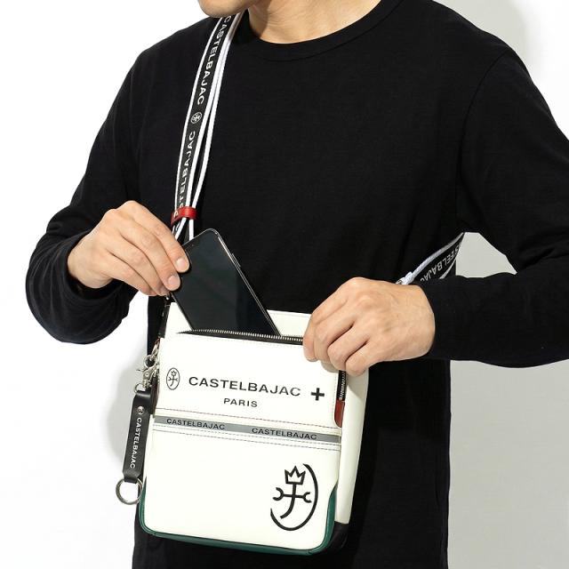 【商品レビューで+5%】カステルバジャック バッグ ショルダーバッグ メンズ ブランド ゴルフ CASTELBAJAC シャアル 052111 斜め掛けバッグ 肩掛け A5 普段使い 旅行 通勤 ビジネス 軽量 合皮 PU 合成皮革 鞄 かばん レディース 男女兼用 カジュアル オシャレ 人気 正規品_16