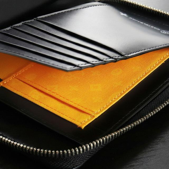 【商品レビューで+5%】限定品 カステルバジャック 財布 二つ折り メンズ CASTELBAJAC グリッター小物 053681 二つ折り財布 ミドルウォレット セミ長財布 札入れ 革小物 革 牛革 本革 レザー 大容量 天赦日 ウォレット レディース ブランド オシャレ 人気 革小物 正規品_4