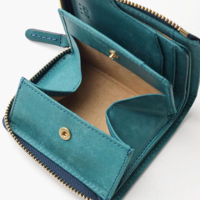 【商品レビューで+5%】イズイット 財布 二つ折り財布 メンズ ブランド L字ファスナー BOX型小銭入れ 本革 イタリアンレザー IS/IT 革小物 924605 折財布 札入れ カード入れ トスカーナ コンパクト レディース ユニセックス 軽量 牛革 革 カジュアル オシャレ シンプル 人気_5