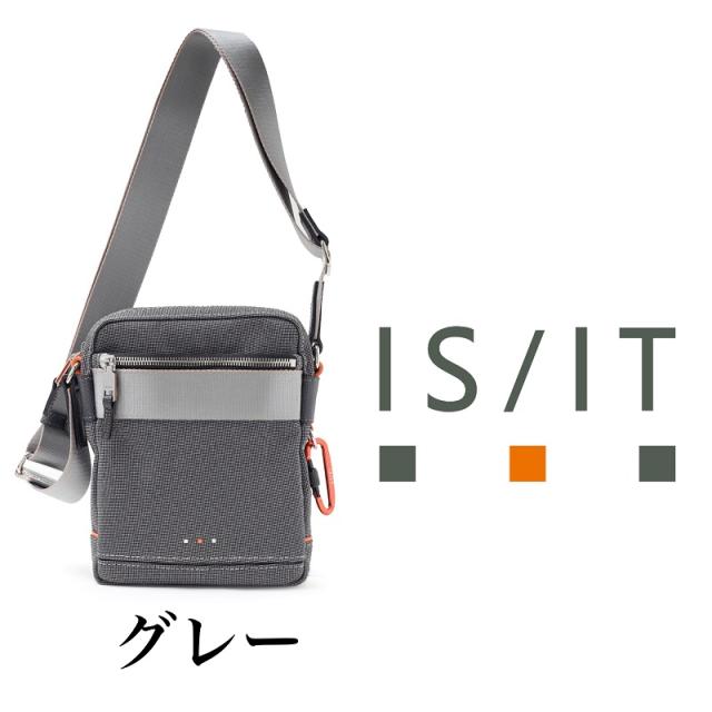 【商品レビューで+5%】イズイット バッグ ショルダーバッグ メンズ ブランド IS/IT ニードル ミニショルダーバッグ ショルダーポーチ 斜め掛け 斜め掛けバッグ 肩掛け 軽量 縦型 普段使い シンプル 通学 旅行 トラベル ビジネス 通勤 レディース 人気 鞄 バッグ 927111_11
