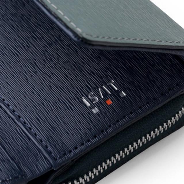 【商品レビューで+5%】イズイット 財布 三つ折り メンズ ブランド 三つ折り財布 折り財布 札入れ 小銭入れ付き 本革 IS/IT 革小物 972623 レディース ユニセックス 軽量 牛革 革 レザー ノボ2 ミニ財布 ウォレット カジュアル オシャレ ビジネス シンプル 人気