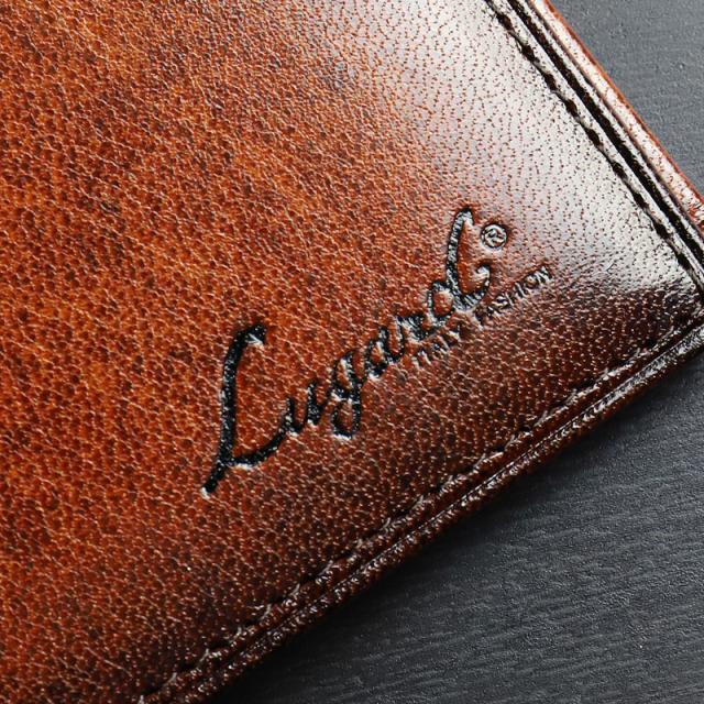 【商品レビューで+5%】ラガード 財布 二つ折り メンズ ブランド 本革  二つ折り財布 LUGARD G3 5208  札入れ ハーフウォレット 折財布 小銭入れなし 牛革 革 レザー カジュアル オシャレ フォーマル 人気 さいふ サイフ 革小物 ウォレット 正規品 日本製 Made in Japan ギフト_4