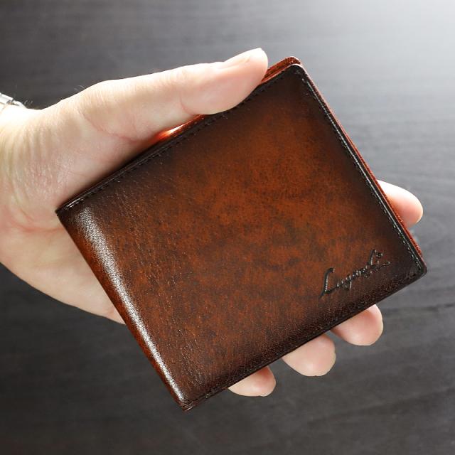【商品レビューで+5%】ラガード 財布 二つ折り メンズ ブランド 本革  二つ折り財布 LUGARD G3 5208  札入れ ハーフウォレット 折財布 小銭入れなし 牛革 革 レザー カジュアル オシャレ フォーマル 人気 さいふ サイフ 革小物 ウォレット 正規品 日本製 Made in Japan ギフト_8