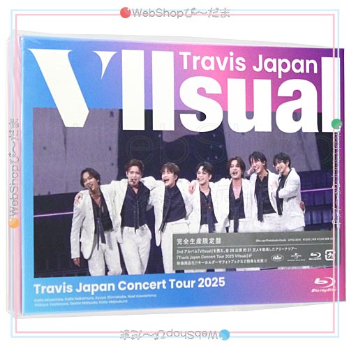 Travis Japan Concert Tour 2025 VIIsual(完全生産限定盤)/Blu-ray