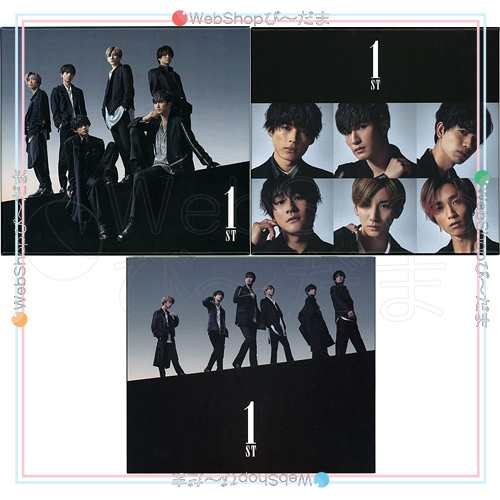 中古】SixTONES 1ST(初回盤A：原石盤+初回盤B：音色盤+通常盤初回