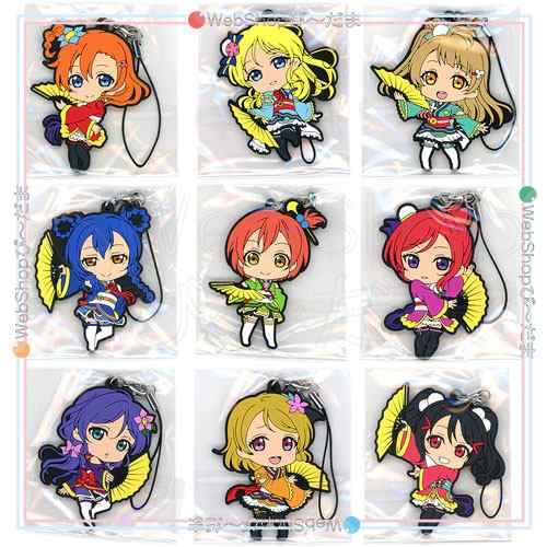 劇場版 ラブライブ! ラバーストラップコレクション μ’sメンバー 全9種セット/BOX◆新品Ss【即納】｜au PAY マーケット