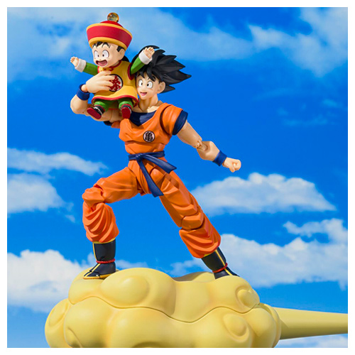 S.H.Figuarts 孫悟空＆孫悟飯-幼年期-＆筋斗雲 ドラゴンボールZ◆新品Sa【即納】