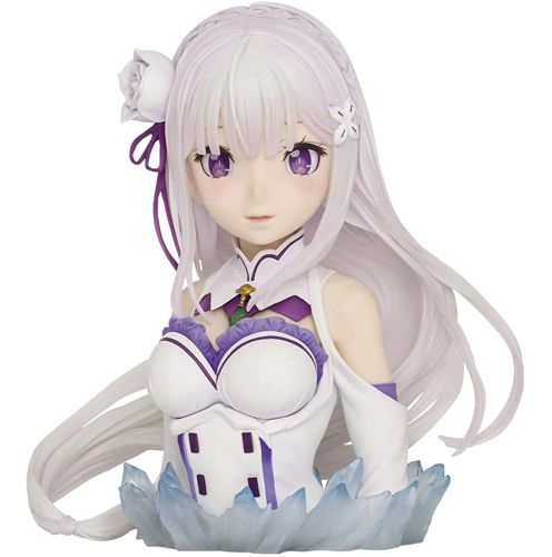 一番くじ Re:ゼロ あなたに、精霊の祝福が A賞 エミリアアートスケールフィギュア◆新品Ss【即納】
