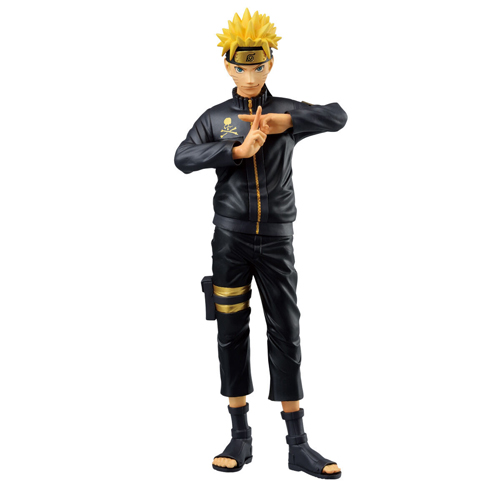 mastermind JAPAN NARUTO-ナルト- 疾風伝 UZUMAKI NARUTO Grandista BLACK ver.◆新品Ss【即納】