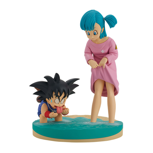 一番くじ ドラゴンボール DRAGON HISTORY ラストワン賞 Revible Moment 孫悟空＆ブルマ◆新品Ss【即納】