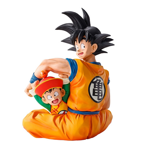 一番くじ ドラゴンボール 地球を守る戦士たち ラストワン賞 孫悟空＆孫悟飯/海外正規品◆新品Sb【即納】