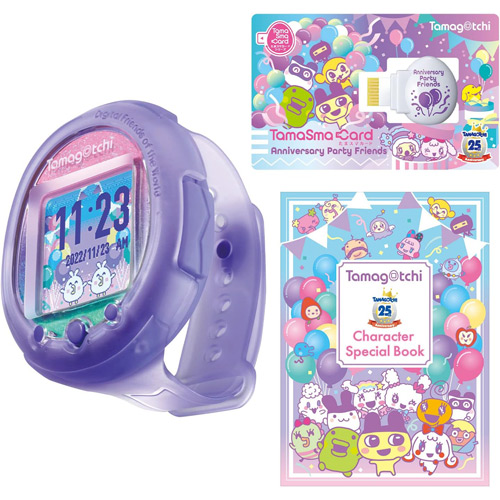 Tamagotchi Smart 25th アニバーサリーパーティーセット たまごっちスマート パープル◆新品Sa【即納】