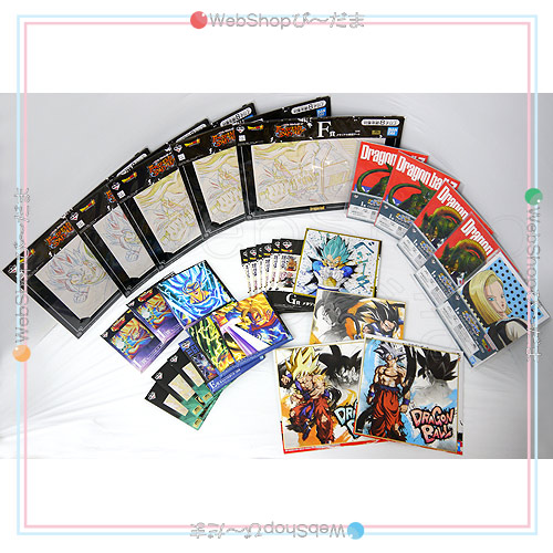 一番くじ ドラゴンボール 下位賞まとめ売り 38枚セット/ビジュアル 