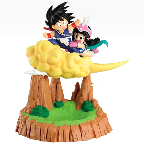 一番くじ ドラゴンボール Fantastic Adventure 2 ラストワン賞 孫悟空＆チチ 小物入れ◆新品Ss【即納】