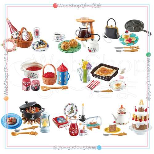 リーメント ムーミン Moomin Homestyle Dishes 楽しい食卓 全8種/BOX◆新品Sa【即納】