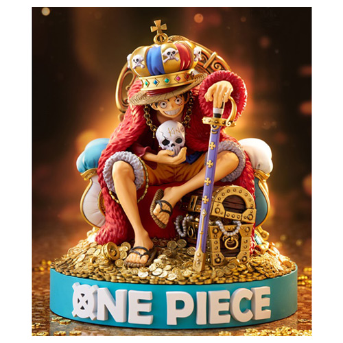 【開封品】ONE PIECE SMSD KING ルフィ フィギュア　ジャンプ付 Unboxing Review] SMSD 