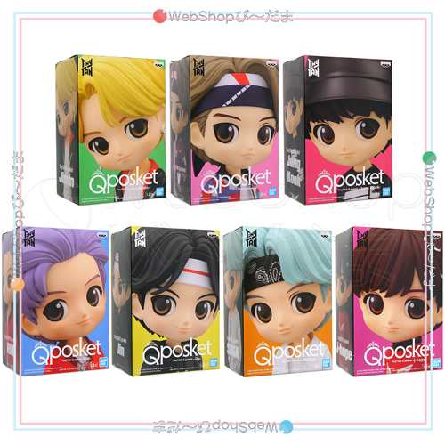 【年中無休】 Q TinyTAN BTS posket 全7種セット◇新品Sa【即納】 Bカラー その他