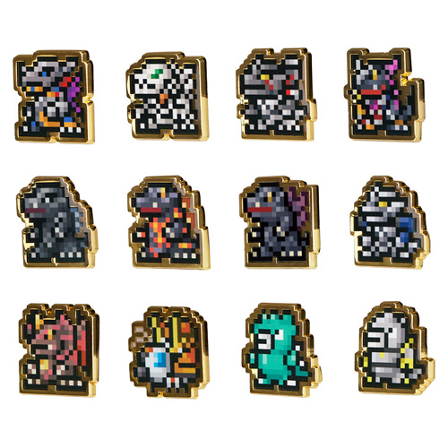 『ゴジラVSデジタルモンスター』ドットピンズセット◆新品Ss【即納】