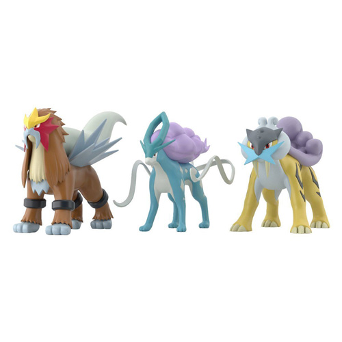 ポケモンスケールワールド ジョウト地方 ライコウ エンテイ スイクン 新品ss 即納 の通販はau Pay マーケット Webshopびーだま