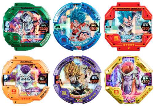 中古】ドラゴンボールディスクロス03弾 復活のF レア4〜5 ホロ全6種◇A ...