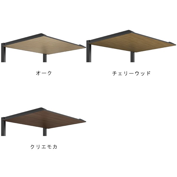 全国配送 YKK ルシアス カーポート 750タイプ 4台用 J57・57-54 H28 奥行連結納まり アルミ屋根 アルミカラー - 3