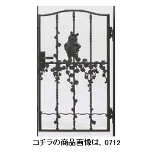 リクシル 新日軽 ディズニー門扉 角門柱式 プーさんB型 0612 片開き ブラックの通販はau PAY マーケット キロWowma!店 au  PAY マーケット－通販サイト