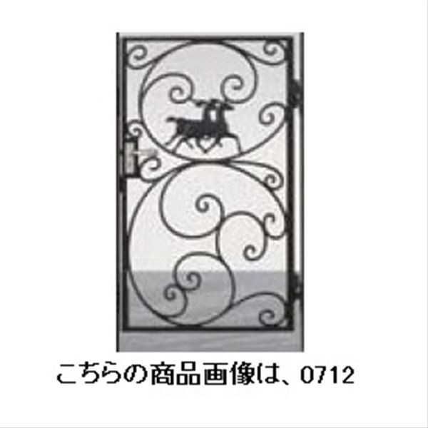 門扉 ディズニー 門扉 プリンセスＡ型(馬) ０６-１２ 両開き 角門柱タイプ LIXIL - 1