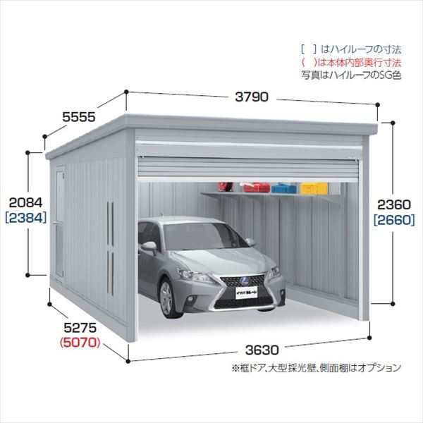 配送は関東・東海限定』 イナバ物置 ガレーディア GRN-3652S 豪雪地型 『シャッター車庫 ガレージ』の通販はau PAY マーケット  キロWowma!店 au PAY マーケット－通販サイト