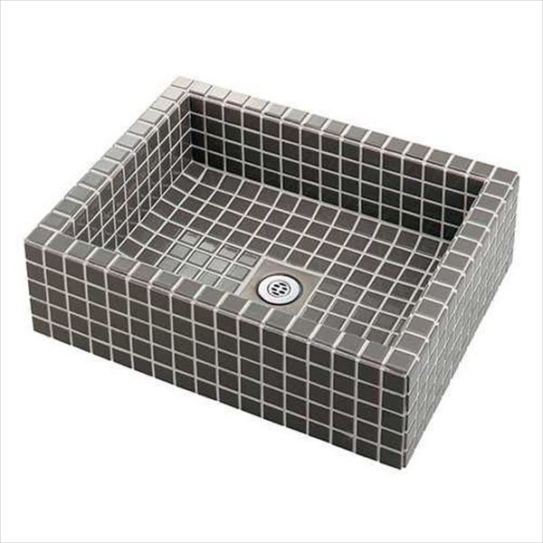 カクダイ 屋外用パン 水栓柱パン タイル貼り 灰緑 624 971 水栓柱 立水栓 水受け パン の通販はau Pay マーケット キロwowma 店