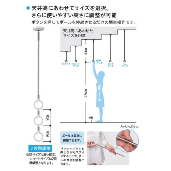 川口技研 ホスクリーン 室内用ホスクリーン スポット型 SPC型 SSサイズ ＊1本入 ＃SPCSS-W 『の通販はau PAY マーケット -  キロWowma!店