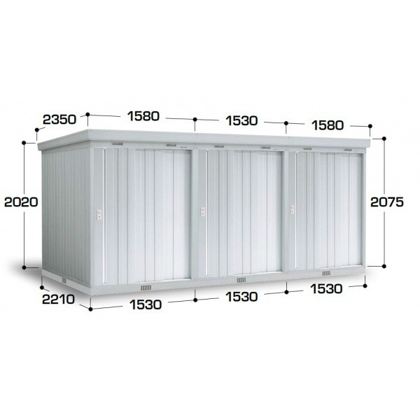 配送は関東 東海限定 イナバ物置 Nxn 引き戸タイプ連続型 Nxn 33csl 基本棟 1棟目のみの価格の通販はau Pay マーケット キロwowma 店