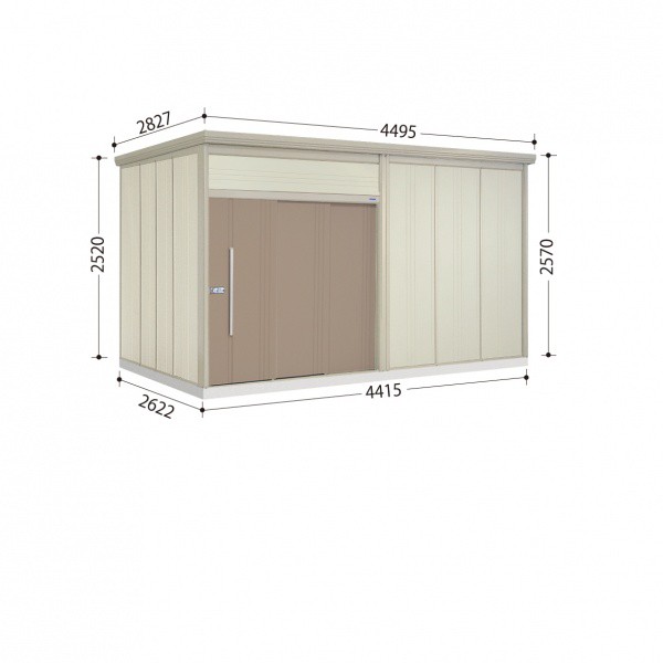 物置 屋外 おしゃれ タクボ物置 JN／トールマン JN-4426 一般型 標準屋根 カーボンブラウンの通販はau PAY マーケット  キロWowma!店 au PAY マーケット－通販サイト