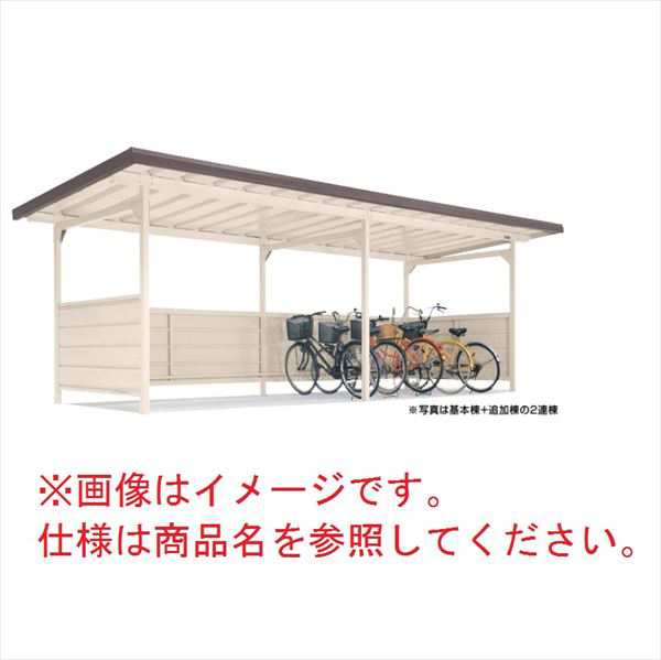 自転車置き場 ヨド物置 YOKCS-280 2段壁仕様 基本棟 『公共用 サイクルポート 屋根』 シャイングの通販はau PAY マーケット  キロWowma!店 au PAY マーケット－通販サイト