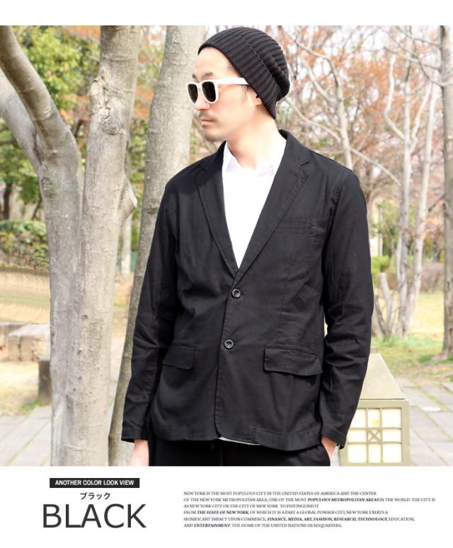 送料無料 メンズ ストレッチ 綿麻 長袖 2b テーラードジャケット おしゃれ カジュアル 春 春物 ブラック 黒 ネイビー 紺 ベージュ カーキの通販はau Pay マーケット 7周年アークティックプラント