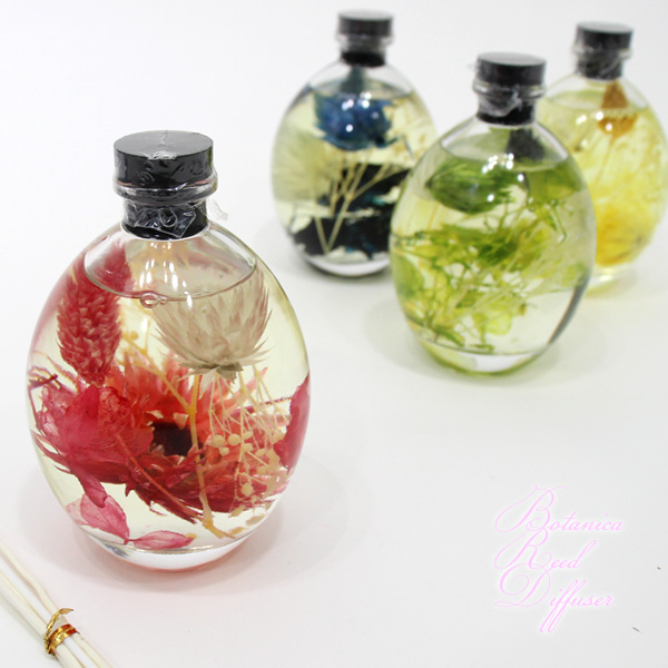 Old New ボタニカ フラワー リード ディフューザー ラウンド 140ml Ond 035 レッド イエロー ブルー グリーンの通販はau Pay マーケット Choice Select