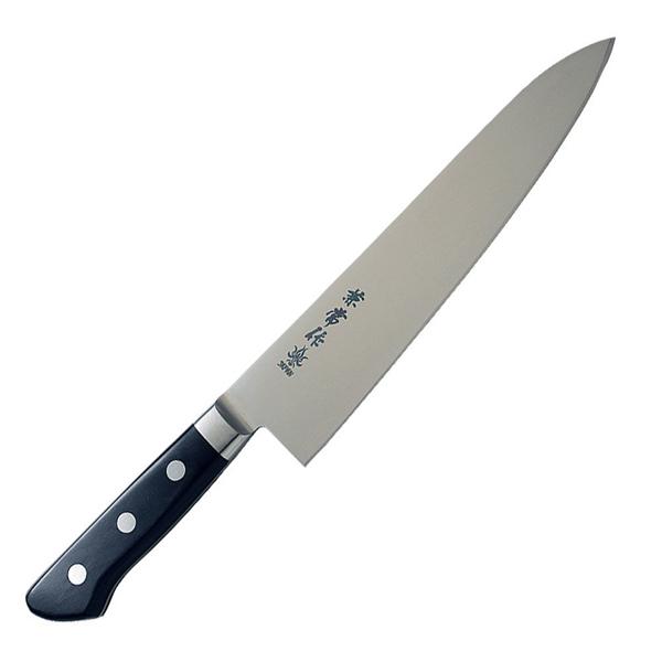 関兼常 包丁 AUS-10シリーズ 兼常作 モリブデン鋼 口金付黒合板柄 牛刀 KC-172 の通販は 12,090円