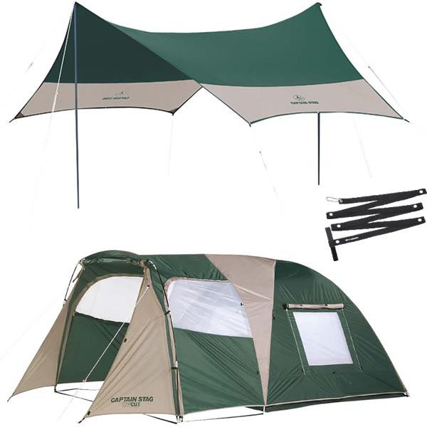 テント セット GREEN PACKAGE CSツールームドームテントandタープセット＋ UZ-13231 の通販は 22,304円