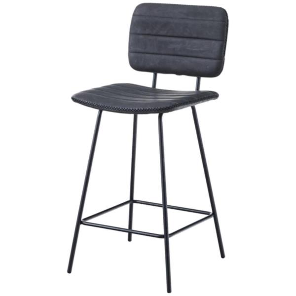 椅子 おしゃれ ハイチェア ブラック CYK-11BK