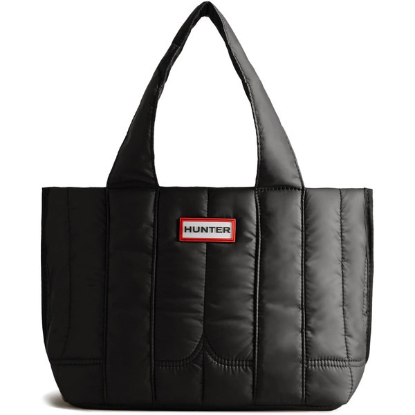 トートバッグ INTREPID PUFFER MINI TOTE BLACK/RED BOX LOGO UBS1167KBM-RBO