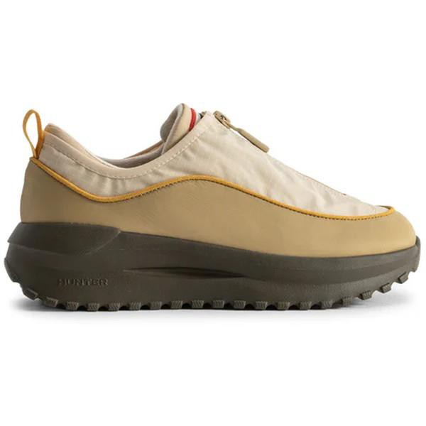 スニーカー UNISEX TRAVEL FLOW ZIP TRAINER CANVAS CREAM/GREEN GROWTH/PINE SHADOW