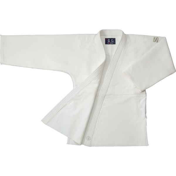 九櫻 HYK-JSLC1L 女子用 一重織柔道衣 上衣のみ（ホワイト・1L