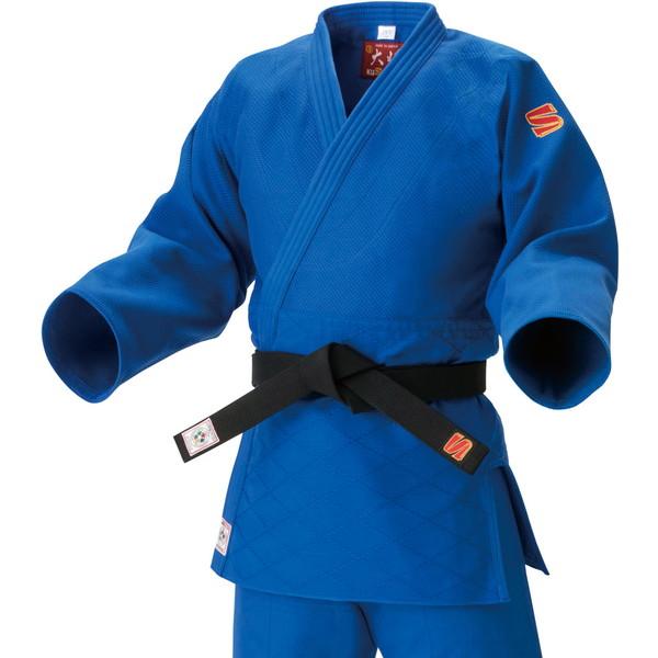 柔道着 IJF 大将柔道衣 上衣 ブルｰ 4.5F JNVC45F の通販は 17,582円