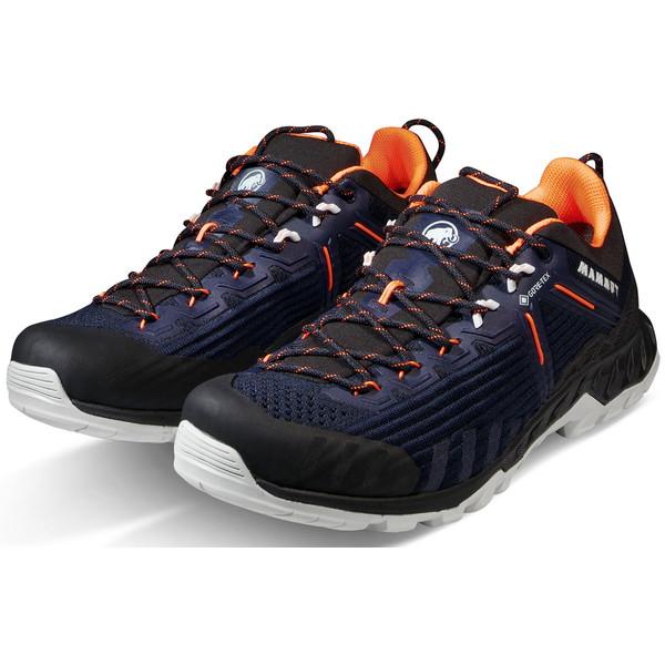 シューズ Alnasca Knit III Low GTX Women marine-black